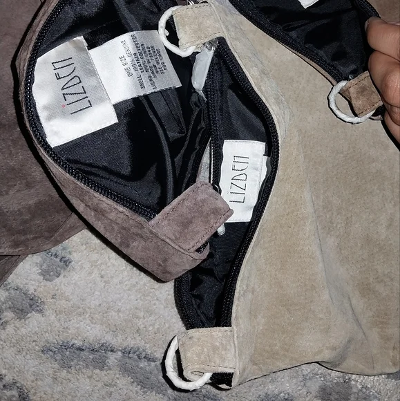 Brown Suede Purse Set - Picture 6 of 8